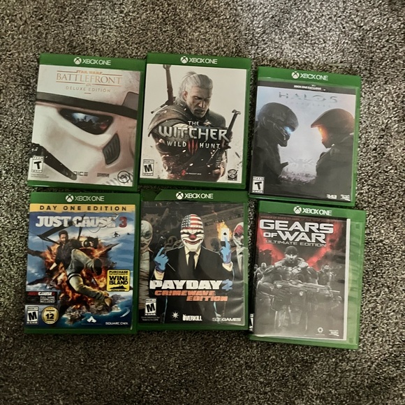 Xbox one games opened never played though - Picture 4 of 4